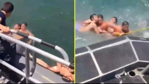 Video muestra momento del rescate de jóvenes argentinos en playa de La Serena: Menor de 17 años continúa desaparecido