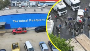 Desbaratan bandas de robo y venta de salmón en el Terminal Pesquero de Santiago