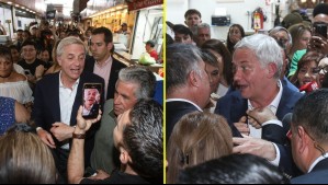 Caótica visita de Kast al Barrio Franklin: Videos muestran masivos gritos en contra y a favor