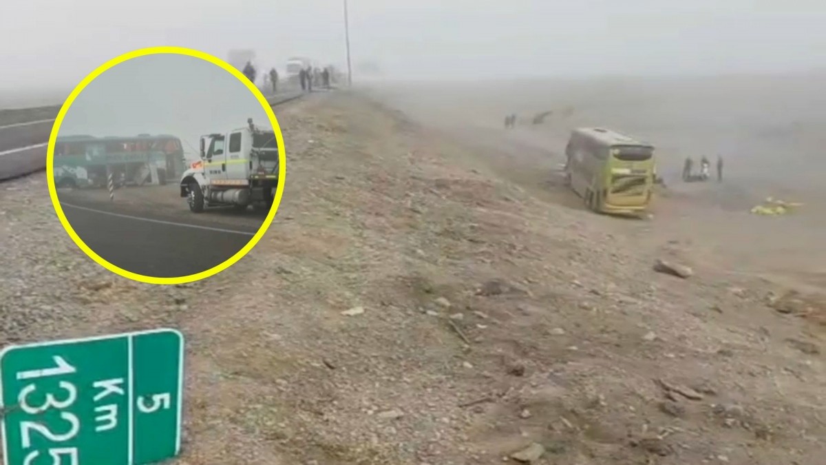 Accidente en Antofagasta: Autoridades apuntan a 'densa neblina' como probable causa de colisión múltiple que dejó 6 fallecidos