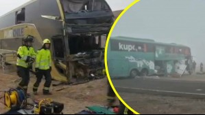 Fatal colisión entre dos buses en Antofagasta: Senapred confirma cuatro fallecidos y más de 50 heridos