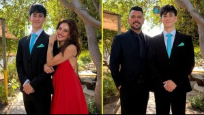 Karen Paola y Juan Pedro Verdier acompañaron a su hijo en su graduación de cuarto medio: 'Estoy muy orgulloso de ti'