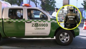 Carabinero es atropellado por vehículo que evitó ser fiscalizado en cercanías de La Moneda