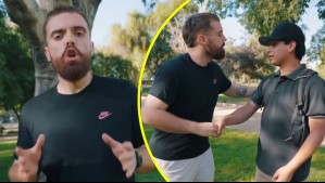 Ibai Llanos llegó a Chile y quedó impactado con el acento local: 'No he entendido una pu...'