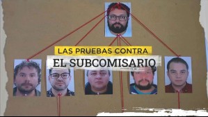 Las pruebas contra el subcomisario: Funcionario de la PDI habría filtrado información de la 'Operación Imperio'