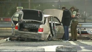 Dos menores de edad fallecidos y otro en riesgo vital deja accidente de tránsito en San Miguel: Conductor se dio a la fuga