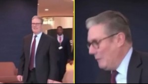 En medio de la cumbre G20 de Sudáfrica: Video capta tropezón de primer ministro británico