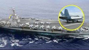 El poderío militar de EEUU en Venezuela: Así es el buque de guerra y las aeronaves que Trump envió a las costas del Caribe