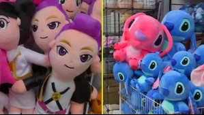 Había Guerreras K-Pop, Stitch y Bluey: Decomisan peluches falsificados por banda que operaba en Barrio Meiggs