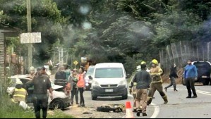 Colisión entre dos vehículos y un camión deja tres fallecidos y un herido grave en Concepción