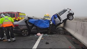 Fatal accidente de tránsito en San Felipe: Dos argentinos y un chileno mueren tras choque frontal en autopista