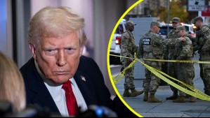 Donald Trump asegura que 'animal' que disparó contra guardias nacionales 'pagará un precio muy alto'