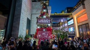 Carolina Herrera encendió su árbol de Navidad y dio inicio a 'Herrera Holidays' en CasaCostanera