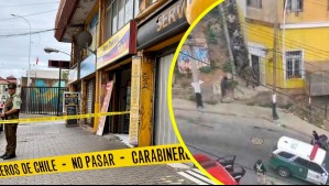 Se hicieron pasar por empresa de seguridad: Asalto a Servipag en Valparaíso termina en persecución con disparos