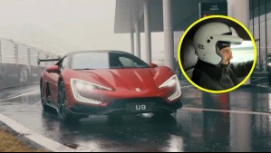 Innovador circuito de autos en China: Periodista de Meganoticias se subió a los vehículos más modernos del momento