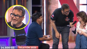 Eduardo Fuentes les prometió una torta: La emocionante pedida de matrimonio a expaciente de la Teletón sobre el escenario