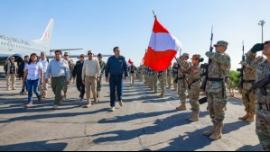 Perú da inicio al estado de emergencia con el que desplegará militares en la frontera con Chile