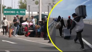 Estado de emergencia en Perú: PDI empadrona en la frontera a extranjeros que buscan dejar Chile