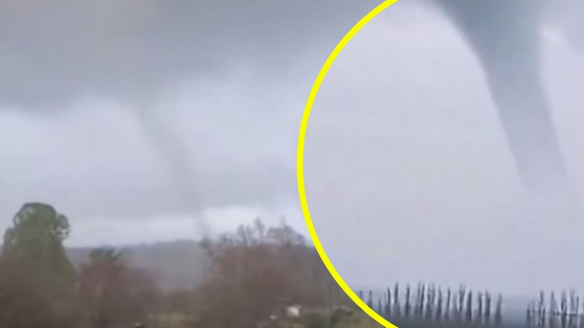 Meteorología emite aviso por 'probable desarrollo de nubes convectivas con características tornádicas' en zonas de cuatro regiones