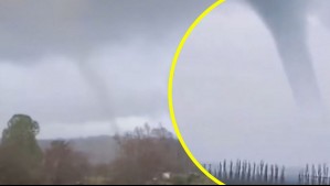 Meteorología emite aviso por 'probable desarrollo de nubes convectivas con características tornádicas' en zonas de cuatro regiones