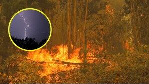 Senapred mantiene alerta roja en Futaleufú por incendio forestal: Fuego se produjo por caída de un rayo