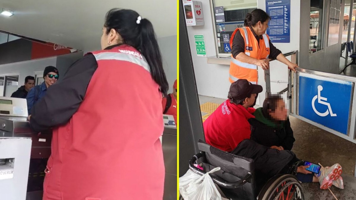 EFE Sur se refiere a video donde guardia agrade y derriba a mujer en silla de ruedas: 'Se trata de un hecho excepcional'