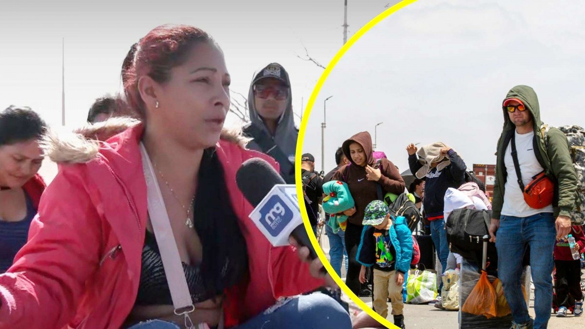 'Chile no me gustó, no me dio lo que yo creía que me iba a dar': El testimonio de mujer venezolana varada en la frontera con Perú