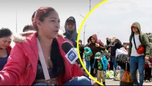 'Chile no me gustó, no me dio lo que yo creía que me iba a dar': El testimonio de mujer venezolana varada en la frontera con Perú