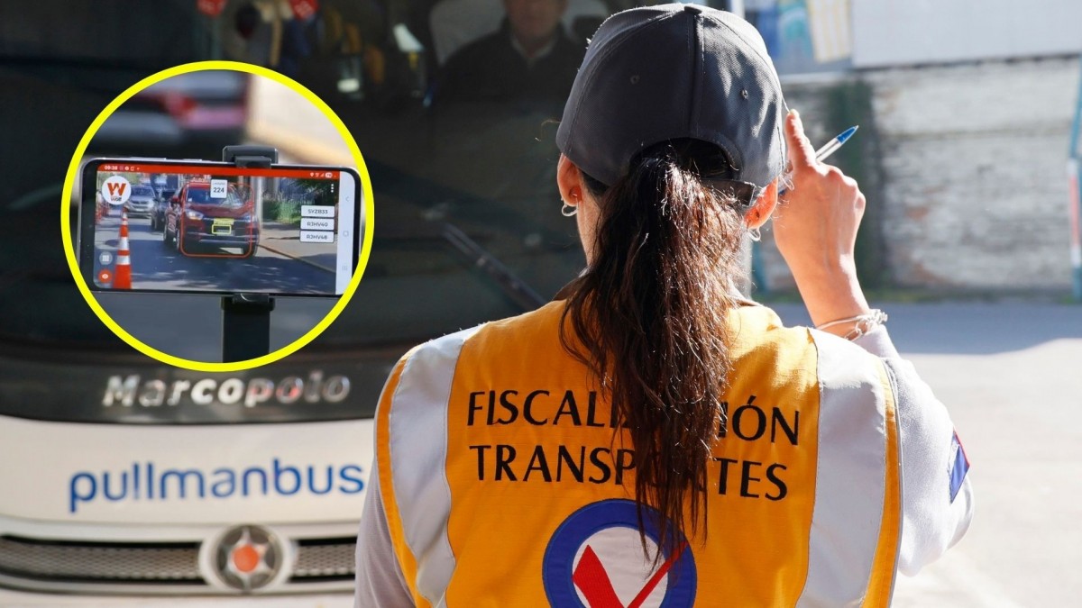 Nuevo método de fiscalización: Así funciona el lector de patentes que entrega información de los vehiculos