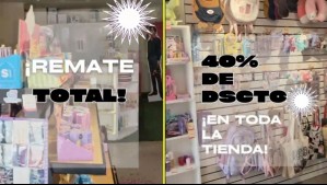 Tienda anuncia remate total con hasta 40% de descuento por cierre de su único local: ¿Dónde están ubicados?