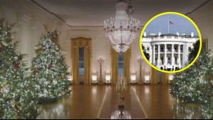 Así quedó la Casa Blanca con la decoración navideña escogida por Melania Trump