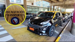 Multas aplican también a pasajeros: Nueva ley incluye millonarias sanciones a conductores de transporte informal en aeropuertos