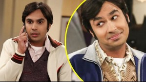 Dejó el estilo 'geek' para dar vida a un criminal: Así luce el actor que interpretó a 'Raj' de de The Big Bang Theory