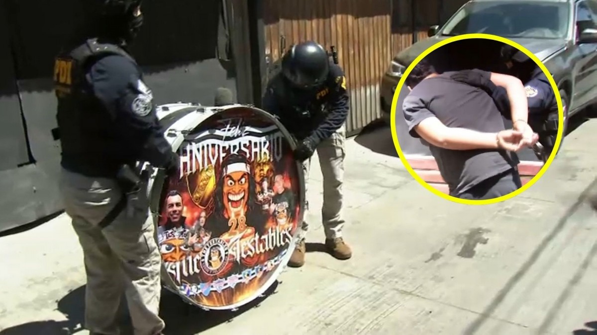 30 casas allanadas en operativo antidroga en Pudahuel: Investigan vínculo entre traficantes y facción de hinchas de Colo Colo