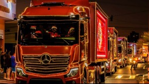 Talca recibe a la Caravana Navideña de Coca Cola: Este será el recorrido que hará por la ciudad