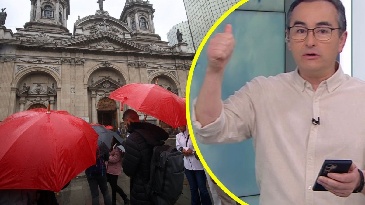 'Podría salpicar sectores del Gran Santiago': Alejandro Sepúlveda pronostica precipitaciones en nueve regiones este fin de semana