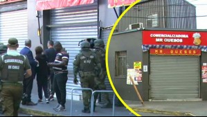 Gran operativo en locales de la 'Pequeña Caracas' donde se encontraron drogas: Serán clausurados por ampliación irregular