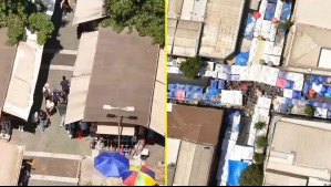 Un mar de gente: Así está Meiggs luego que abrieran uno de los portones perimetrales