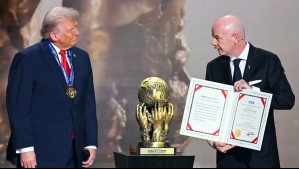 FIFA reconoce a Trump con el primer Premio de la Paz por sus esfuerzos por 'unir al mundo'