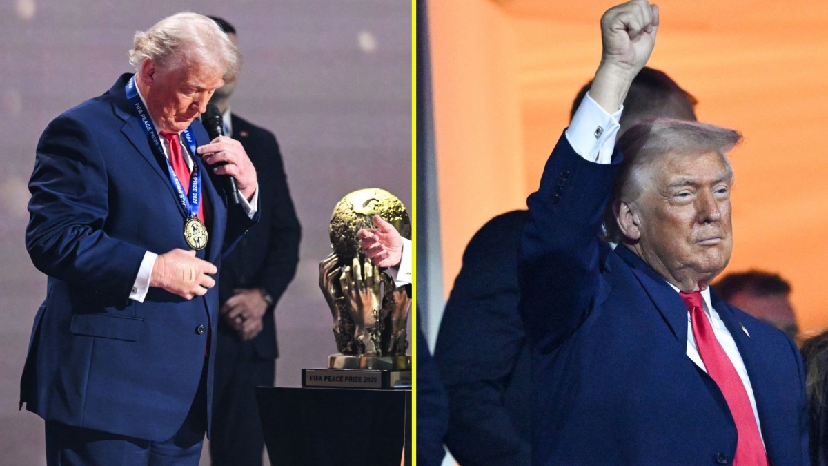 'Uno de los grandes honores de mi vida': La FIFA le entrega su Premio de la Paz a Trump en inicio del sorteo del Mundial