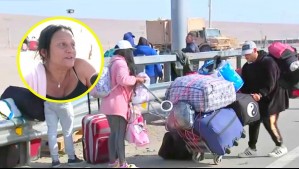'Mi esposo murió y no puedo pagar arriendo sola': Los motivos de los migrantes que buscan salir de Chile