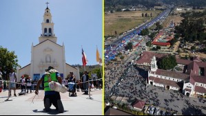 Se espera más de un millón de peregrinos a Lo Vásquez: Revisa los cortes de la Ruta 68 para este domingo