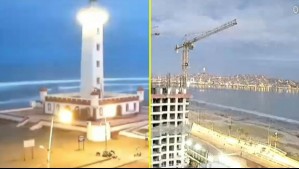 Tormentas eléctricas dejan sorprendidos a vecinos de La Serena: Fenómeno meteorológico quedó grabado en videos