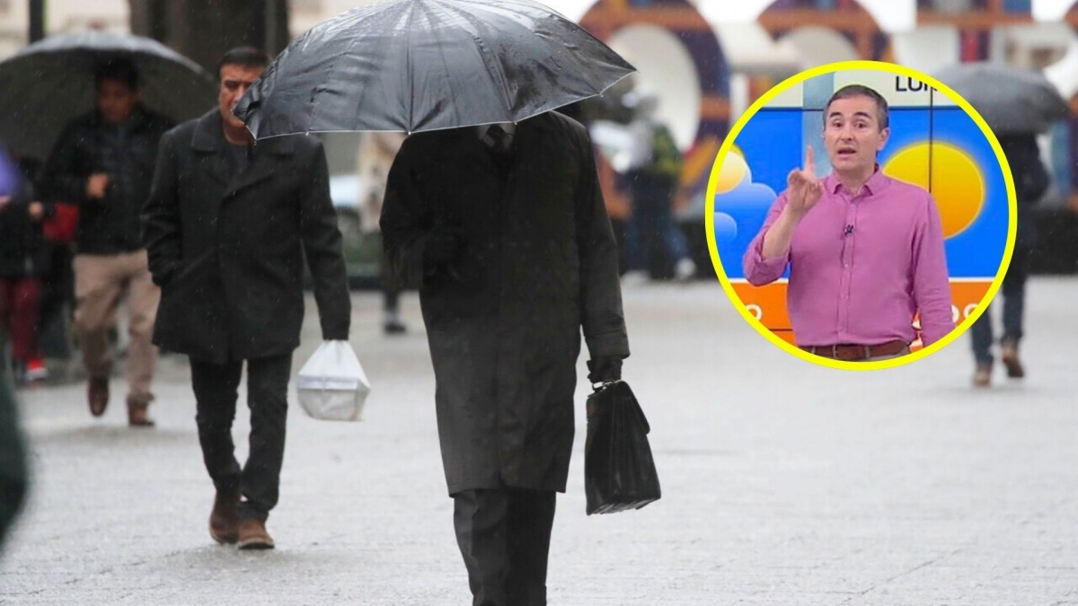 'Hoy podría caer agüita en buena parte de la Región Metropolitana': El pronóstico del tiempo de Alejandro Sepúlveda