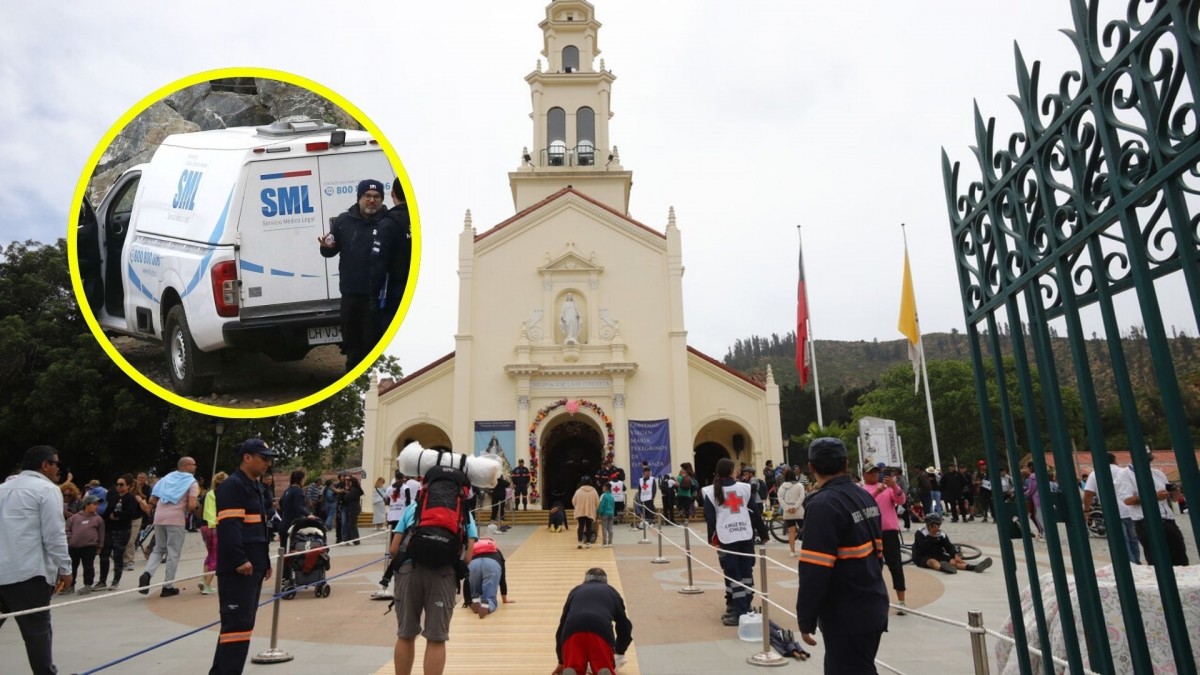 Mujer muere mientras peregrinaba hacia el Santuario de Lo Vásquez: Habría sufrido paro cardiorrespiratorio