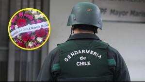 Dejan coronas de flores a nombre de dos gendarmes de la ExPenitenciaría: 'Hechos que revisten características de amenazas'
