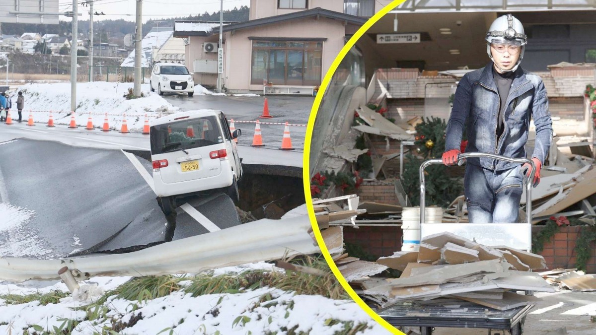 Al menos 30 heridos en Japón tras terremoto de magnitud 7,5: Olas de tsunami alcanzaron 70 centrímetros