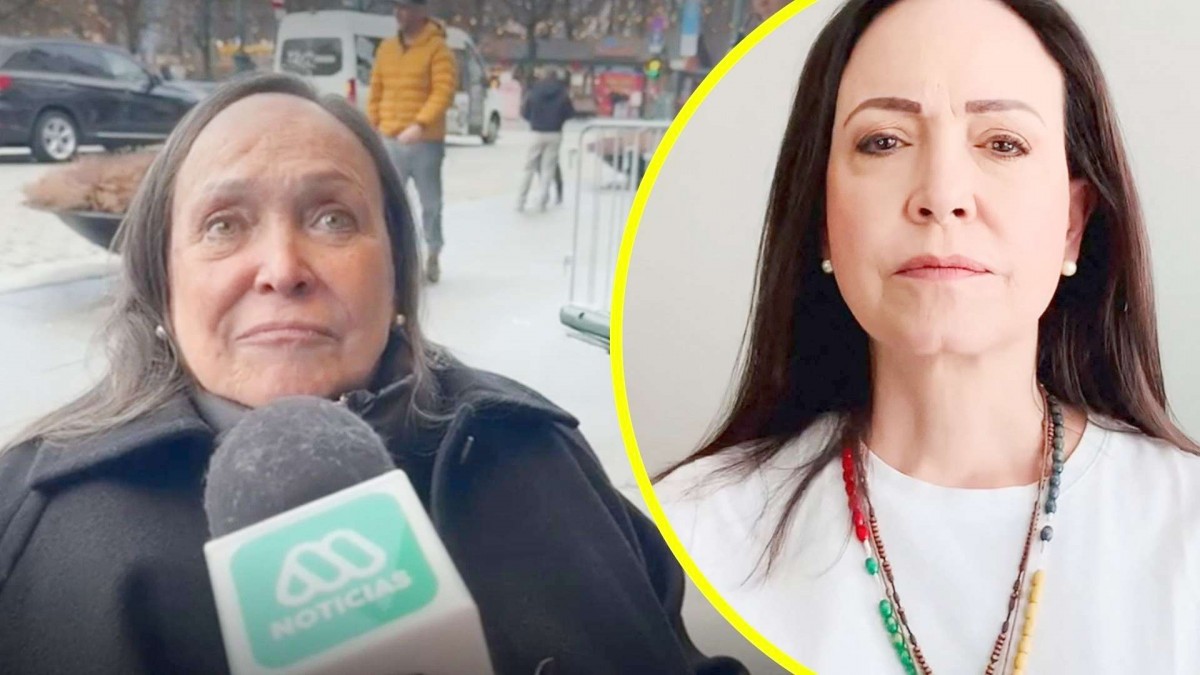 'Se hubiera sabido': Madre de María Corina Machado teme que su hija no pudo salir de Venezuela para recibir el Nobel