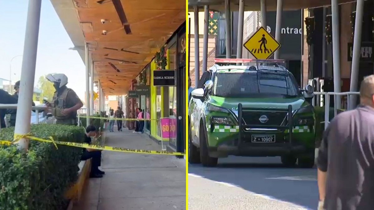 Delincuentes roban $200 millones en ropa de lujo en menos de tres minutos desde outlet de Quilicura