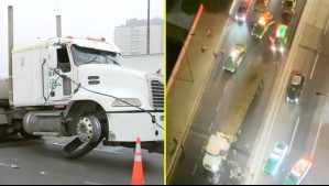 Duró cuatro horas y participaron 30 patrullas: Así fue la cinematográfica persecución por tres regiones de un camión robado